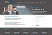 Website and Logo - Konsulent- og rådgivningsfirma